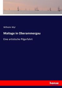 Produktbild: Maitage in Oberammergau