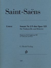 Bild vom Artikel Saint-Saëns, Camille - Violoncellosonate Nr. 2 F-dur op. 123 vom Autor Camille Saint-Saens