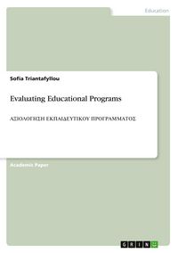 Produktbild: Evaluating Educational Programs