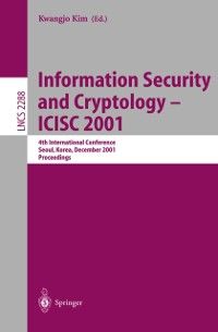 Produktbild: Information Security and Cryptology - ICISC 2001