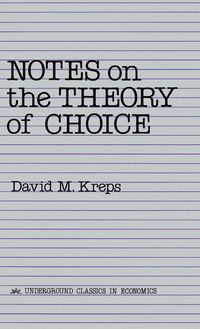 Produktbild: Notes On The Theory Of Choice