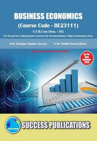 Produktbild: Business Economics(S.Y.B.Com,S.P. College,Sem.-III)