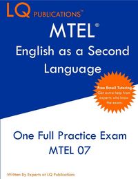 Produktbild: MTEL English as a Second Language