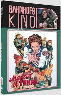 Produktbild: Jagdzeit in Texas - Mediabook - Limitiert auf 333 St&uuml;ck - Cover A - Cinestrange Extreme Bahnhofskino Nr. 13 (Blu-ray + DVD)