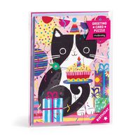 Produktbild: Purr-fect Cat Birthday Greeting Card Puzzle