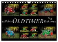 Produktbild: Geliebte Oldtimer Traktoren (Wandkalender 2026 DIN A4 quer), CALVENDO Monatskalender