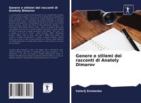 Produktbild: Genere e stilemi dei racconti di Anatoly Dimarov