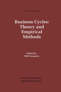 Produktbild: Business Cycles: Theory and Empirical Methods