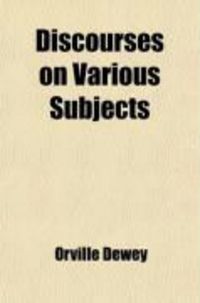 Produktbild: Discourses on Various Subjects
