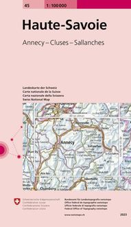Bild vom Artikel Swisstopo 1 : 100 000 Haute-Savoie vom Autor 
