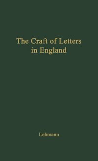 Produktbild: The Craft of Letters in England
