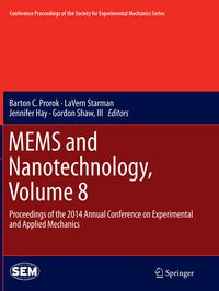 Produktbild: MEMS and Nanotechnology, Volume 8