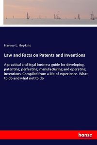 Produktbild: Law and Facts on Patents and Inventions