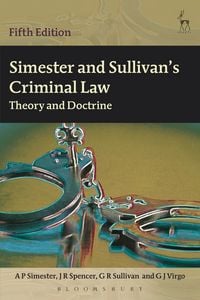 Produktbild: Simester and Sullivan's Criminal Law