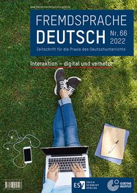 Produktbild: Fremdsprache Deutsch - - Heft 66 (2022): Interaktion &ndash; digital und vernetzt