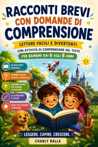 Produktbild: Racconti Brevi con Domande di Comprensione