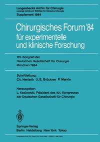 Produktbild: Chirurgisches Forum &rsquo;84 f&uuml;r experimentelle und klinische Forschung