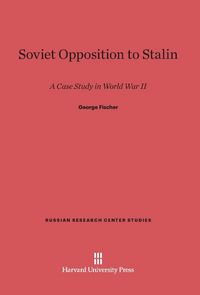 Produktbild: Soviet Opposition to Stalin
