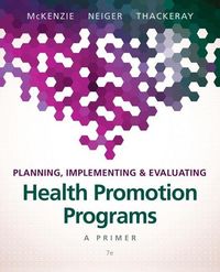 Produktbild: McKenzie, J: Planning, Implementing, & Evaluating Health Pro