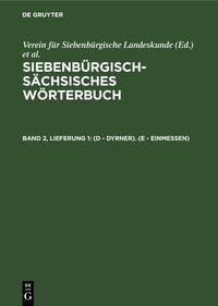 Produktbild: (D - Dyrner). (E - einmessen)
