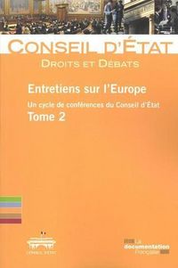 Produktbild: Entretiens sur l'Europe Tome 2