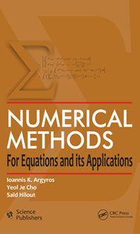 Produktbild: Numerical Methods for Equations and its Applications