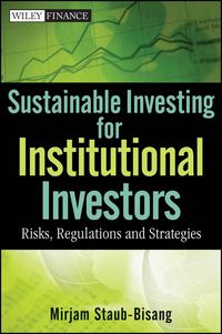 Produktbild: Sustainable Investing for Institutional Investors