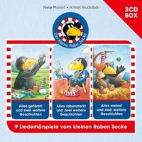 Produktbild: Der kleine Rabe Socke - 3-CD H&ouml;rspielbox Vol. 2