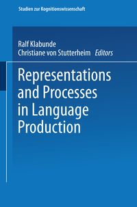Produktbild: Representations and Processes in Language Production