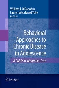 Produktbild: Behavioral Approaches to Chronic Disease in Adolescence