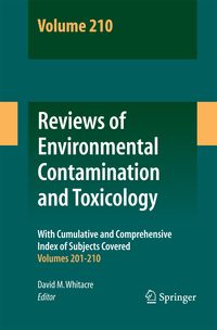 Produktbild: Reviews of Environmental Contamination and Toxicology Volume 210