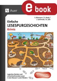Produktbild: Einfache Lesespurgeschichten Krimis