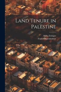 Produktbild: Land Tenure in Palestine