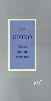 Produktbild: Coeurs, passions, caract&egrave;res