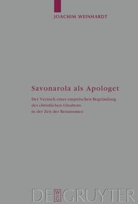 Produktbild: Savonarola als Apologet