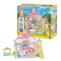 Produktbild: Sylvanian Families 5743 - Sunny Castle Nursery, Erlebniskindergarten Sonnenschloss, Spielset, Puppenhaus
