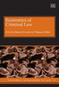 Produktbild: Economics of Criminal Law