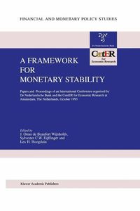 Produktbild: A Framework for Monetary Stability