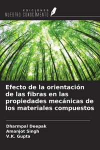 Produktbild: Efecto de la orientaci&oacute;n de las fibras en las propiedades mec&aacute;nicas de los materiales compuestos
