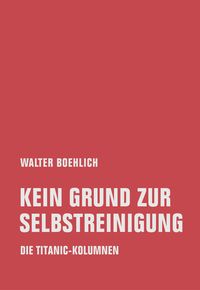 Produktbild: Kein Grund zur Selbstreinigung