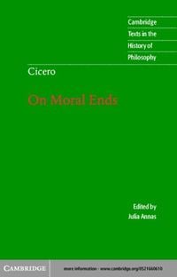 Produktbild: Cicero: On Moral Ends