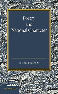 Produktbild: Poetry and National Character