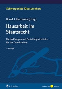 Produktbild: Hausarbeit im Staatsrecht