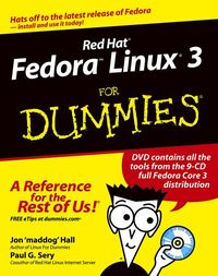 Produktbild: Red Hat Fedora Linux 3 For Dummies
