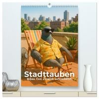 Produktbild: Stadttauben &ndash; Urban. Cool. Ziemlich untersch&auml;tzt. (hochwertiger Premium Wandkalender 2026 DIN A2 hoch), Kunstdruck in Hochglanz