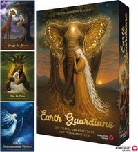 Produktbild: Earth Guardians - Das Orakel der Krafttiere und Pflanzenseelen - 46 farbige Karten, 172-seitiges farbiges Booklet