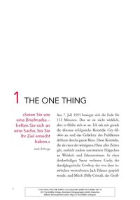 The One Thing