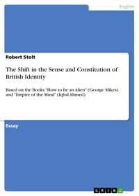 Produktbild: The Shift in the Sense and Constitution of British Identity