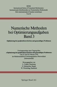 Produktbild: Numerische Methoden bei Optimierungsaufgaben Band 3