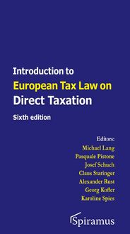 Produktbild: Introduction to European Tax Law on Direct Taxation